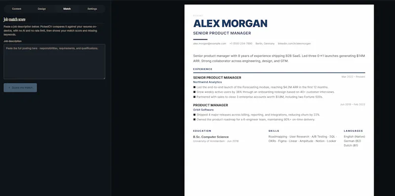 PickedCV screenshot 7