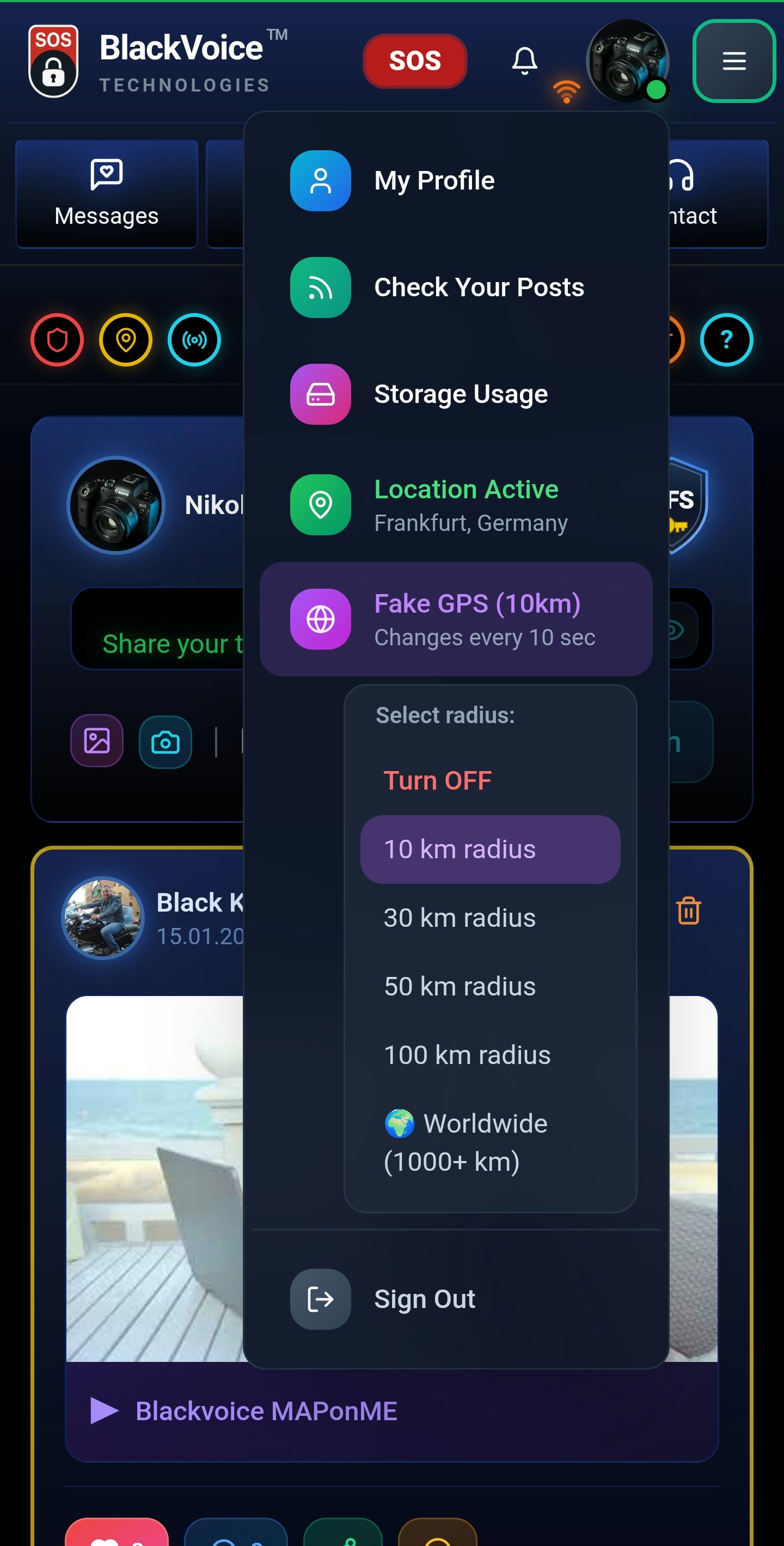 MAPonME by BLACKVOICE TECHNOLOGIES™ gallery image