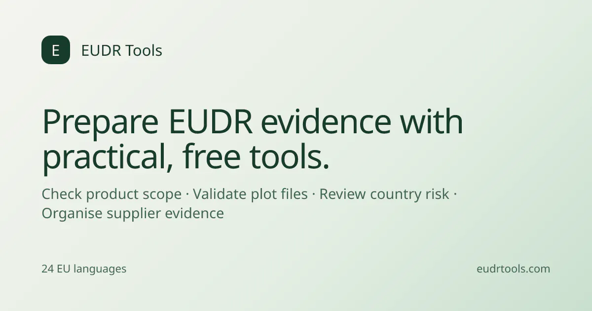 EUDR Tools gallery image