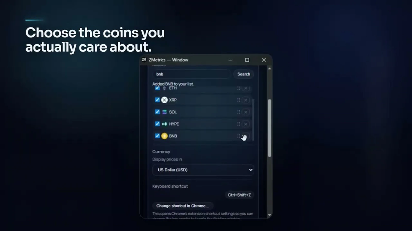 ZMetrics screenshot 1 (video preview)
