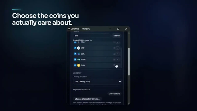 ZMetrics screenshot 1 (video preview)
