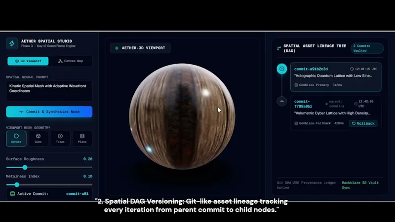 Aether Studio screenshot 1 (video preview)