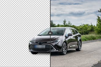 Car Background Removal API gallery image