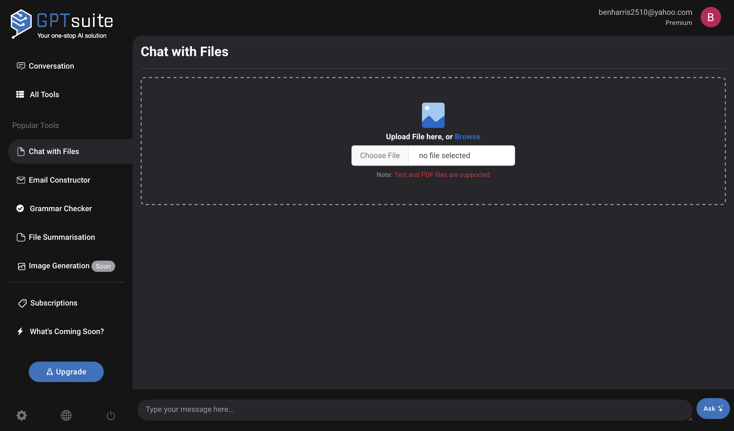 وسائط gptsuite - مجموعة أدوات AI الخاصة بك 3