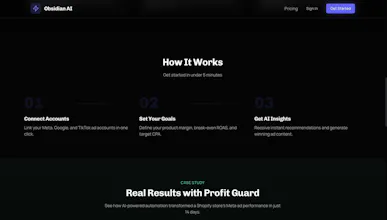 Obsidian AI gallery image