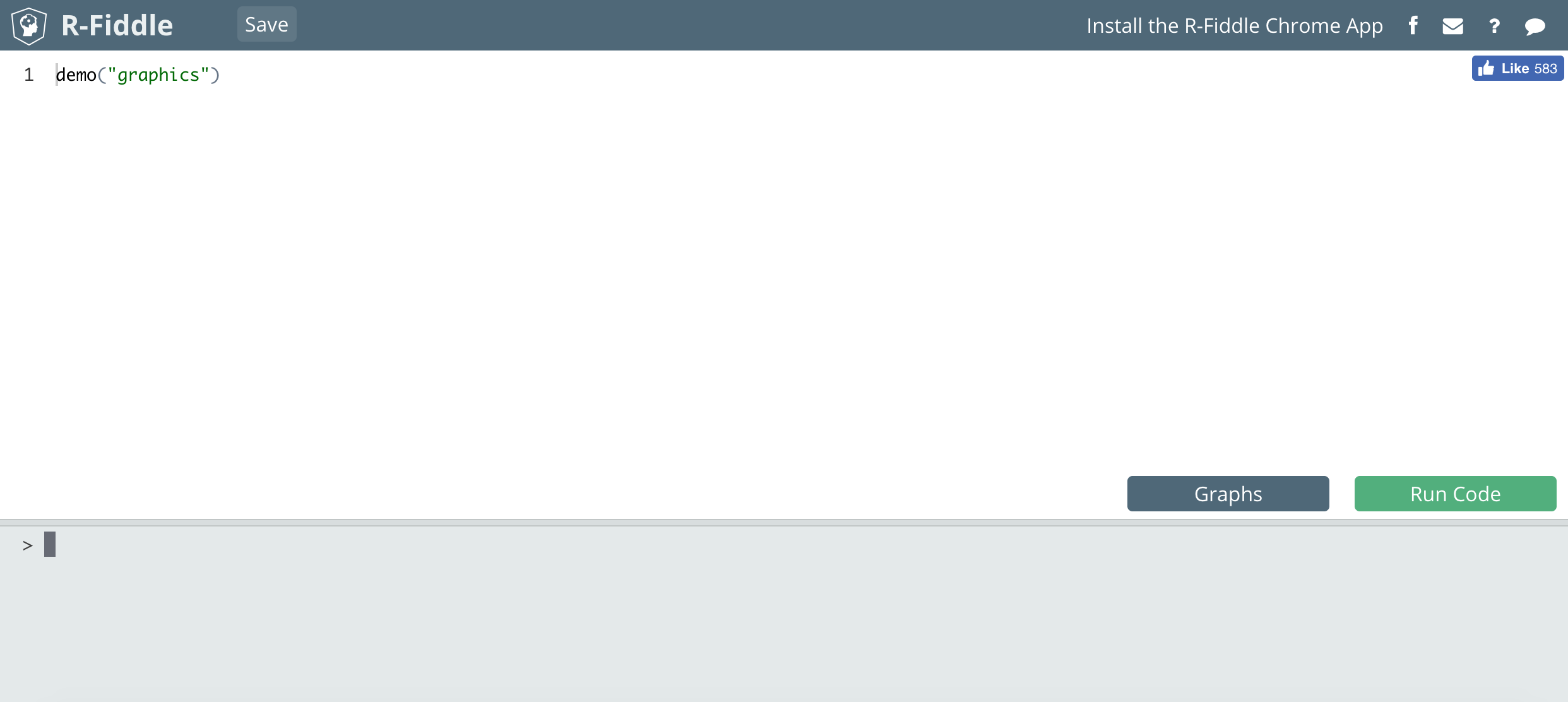 R-Fiddle gallery image