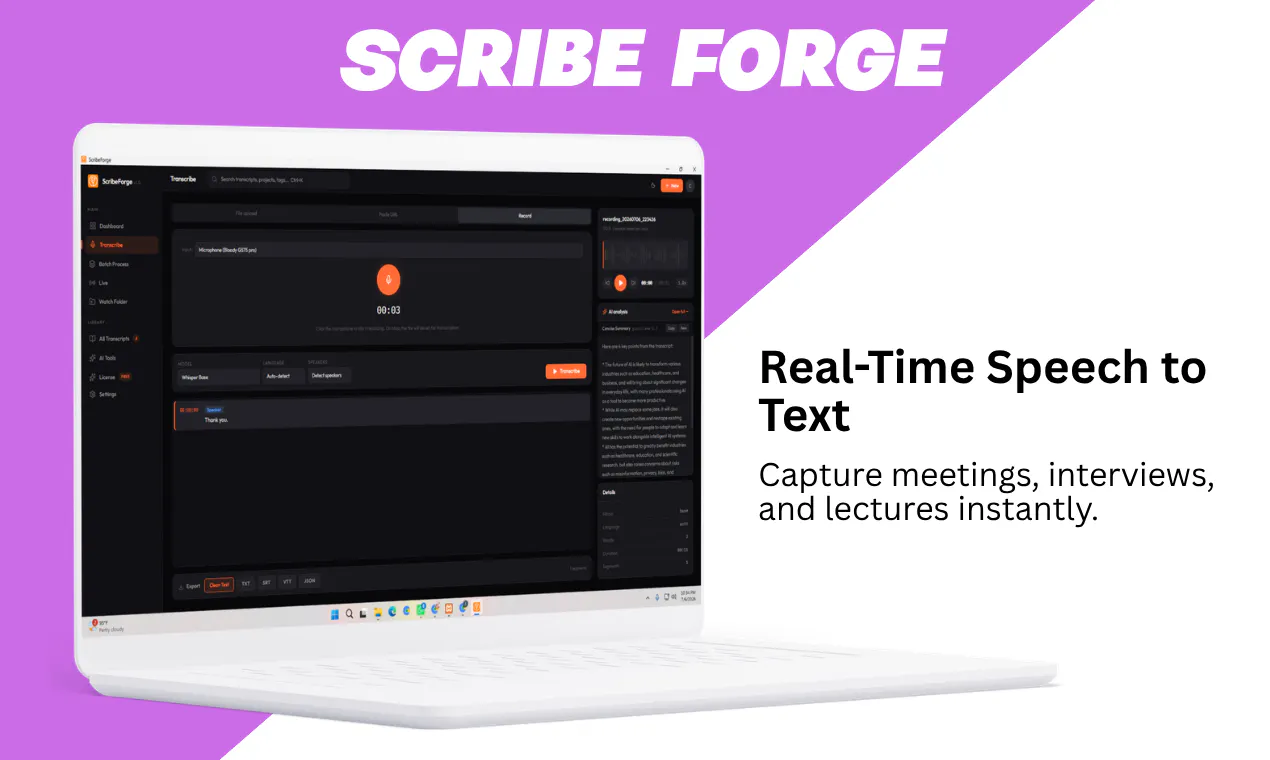 ScribeForge 截图 3