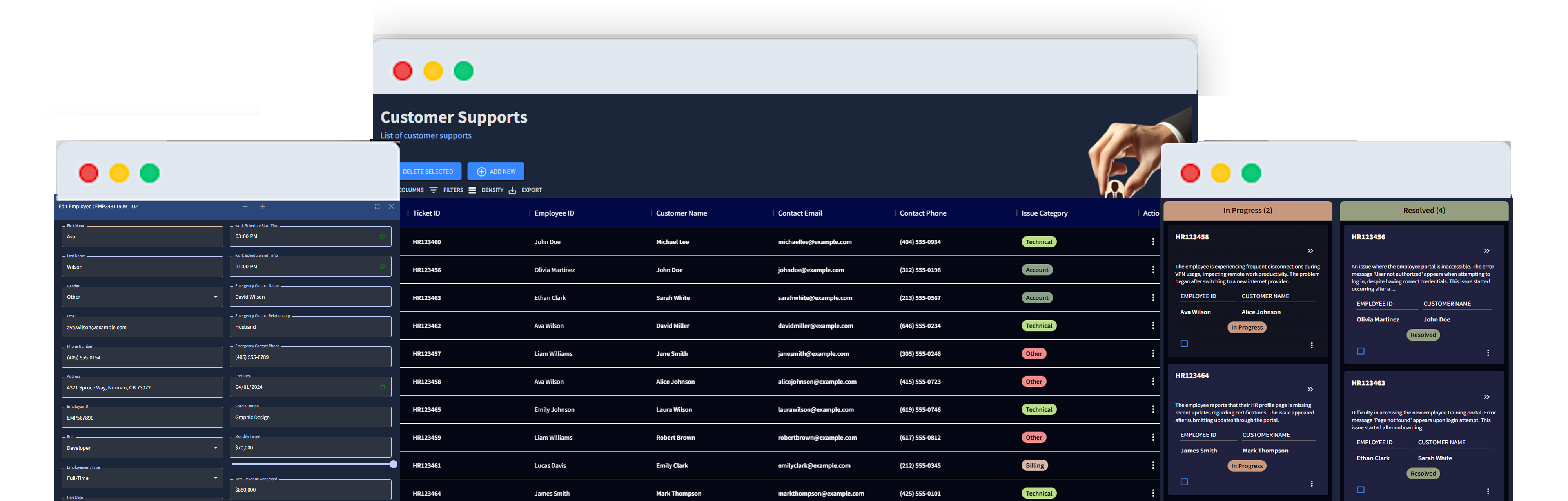Hiryly® - Main product screenshot demonstrating key features and user interface