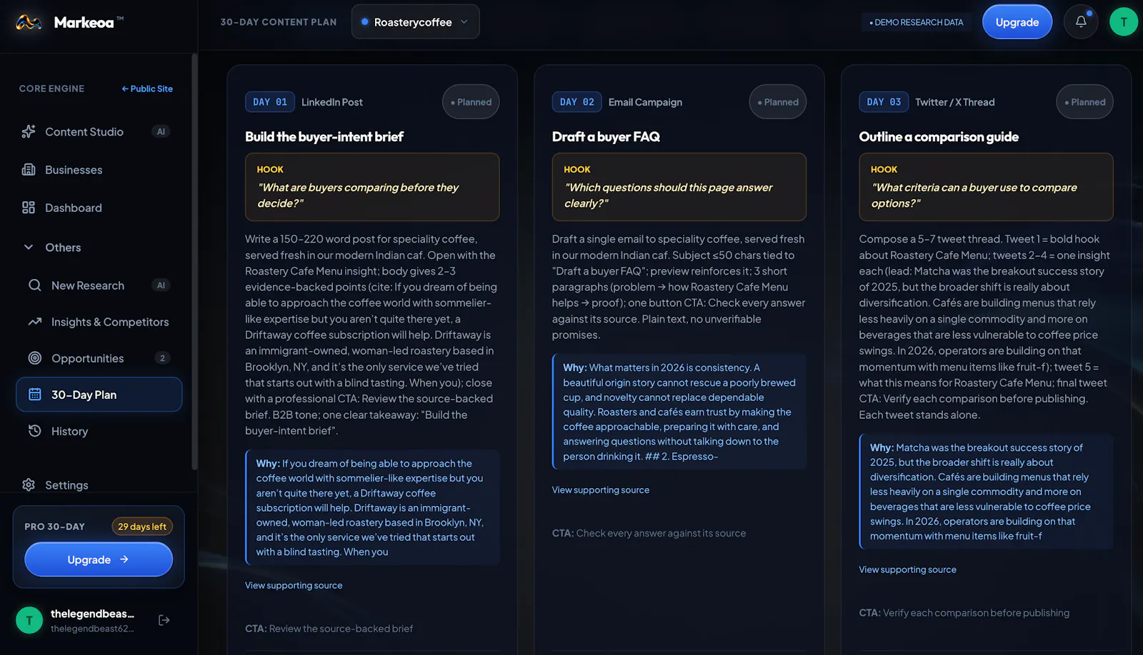Markeoa screenshot 4