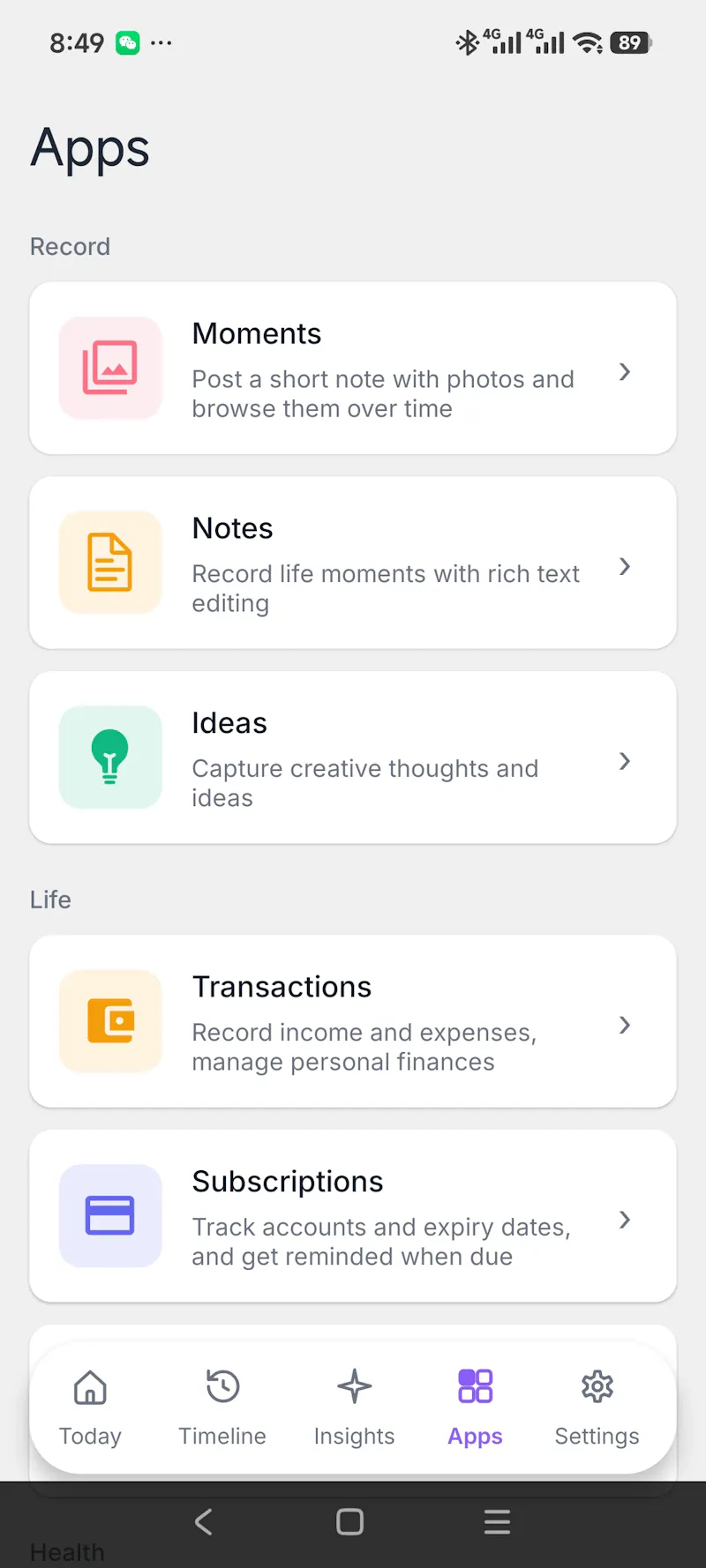 MemoNow screenshot 3