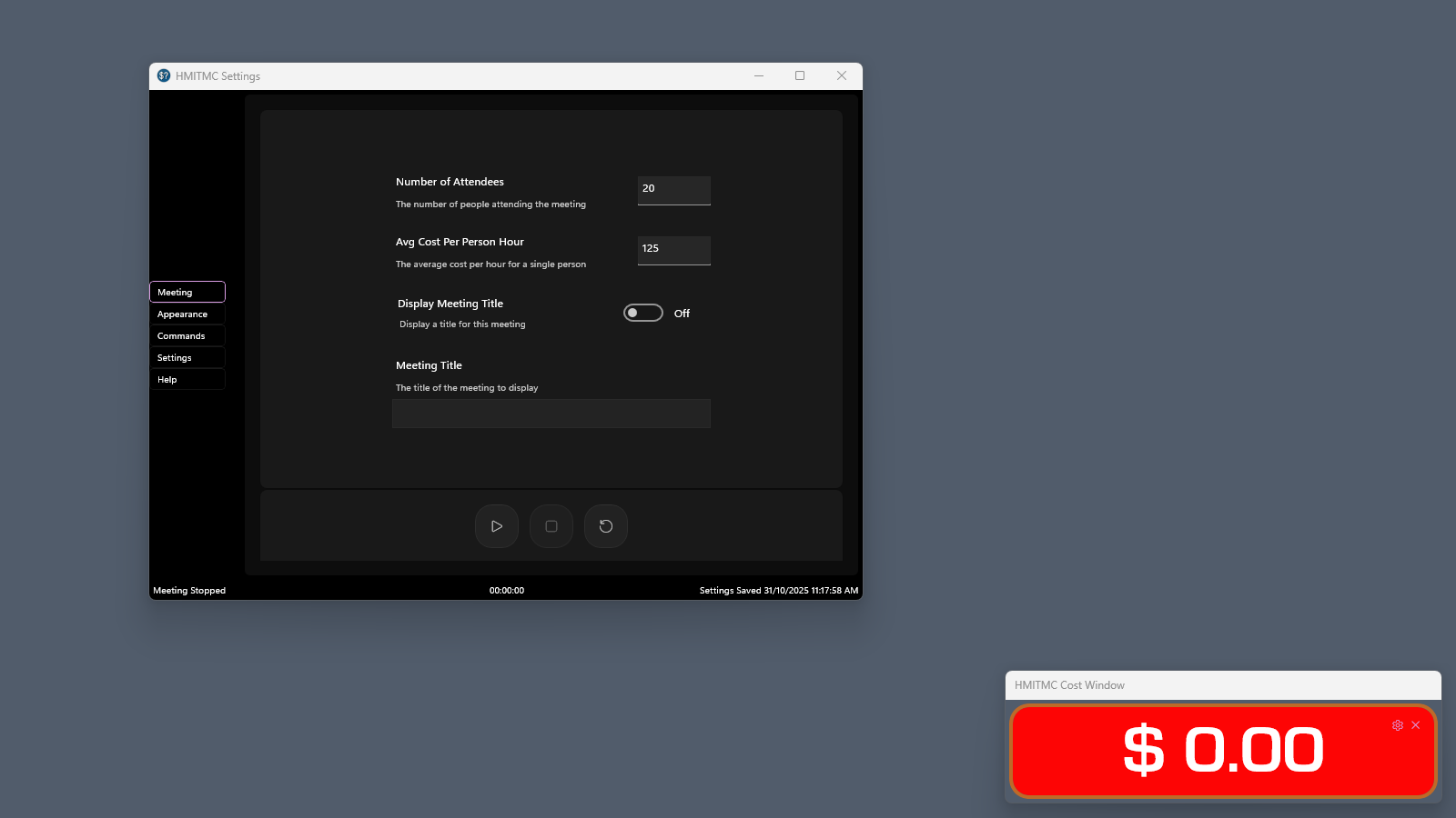 How Much Is This Meeting Costing? - Screenshot 2 preview
