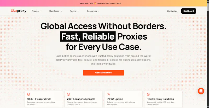 UtaProxy screenshot 1