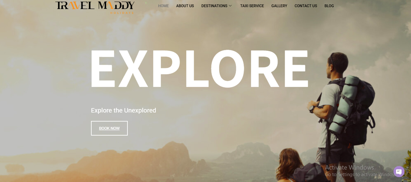 TRAVEL MADDY HOLIDAY... logo