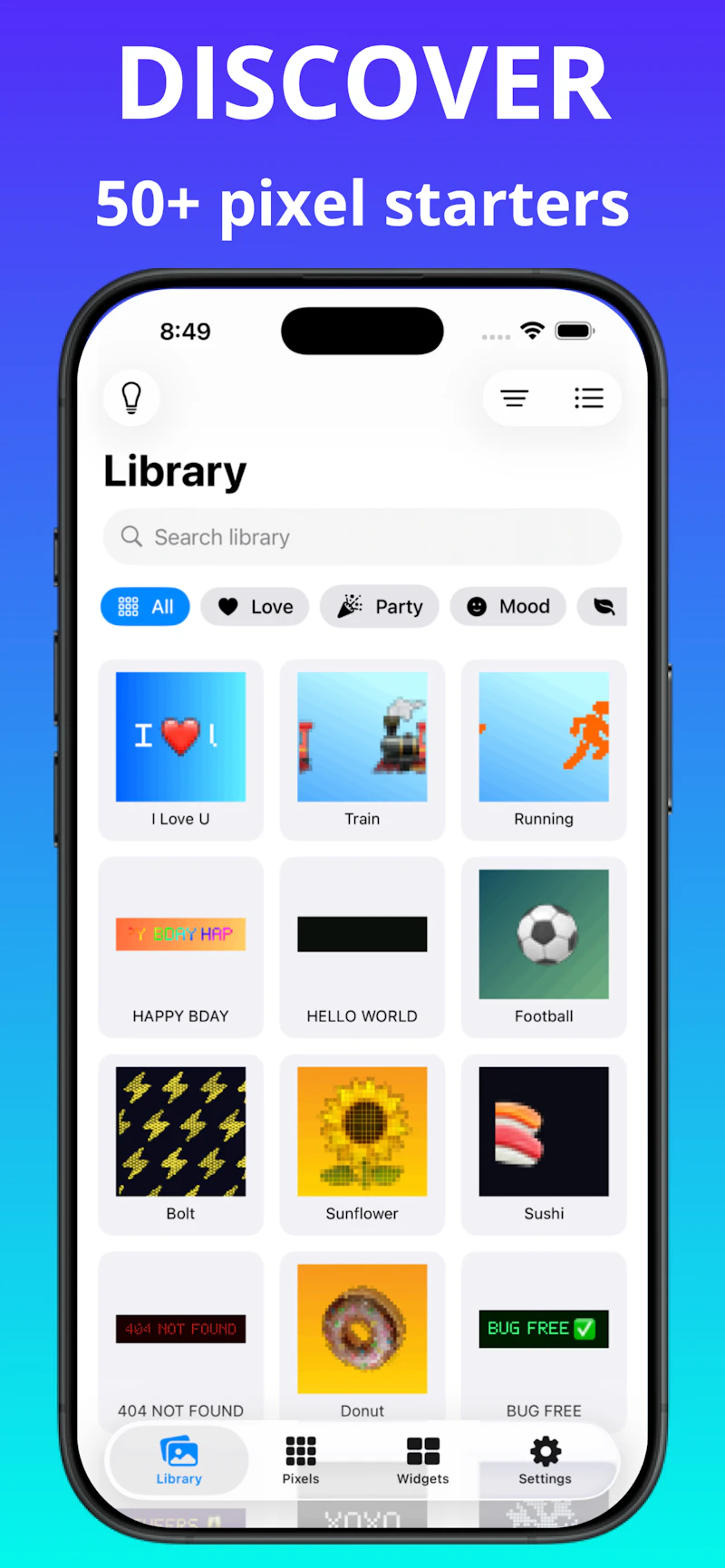 Pixelatable - GIF, Stickers, Widgets screenshot 6