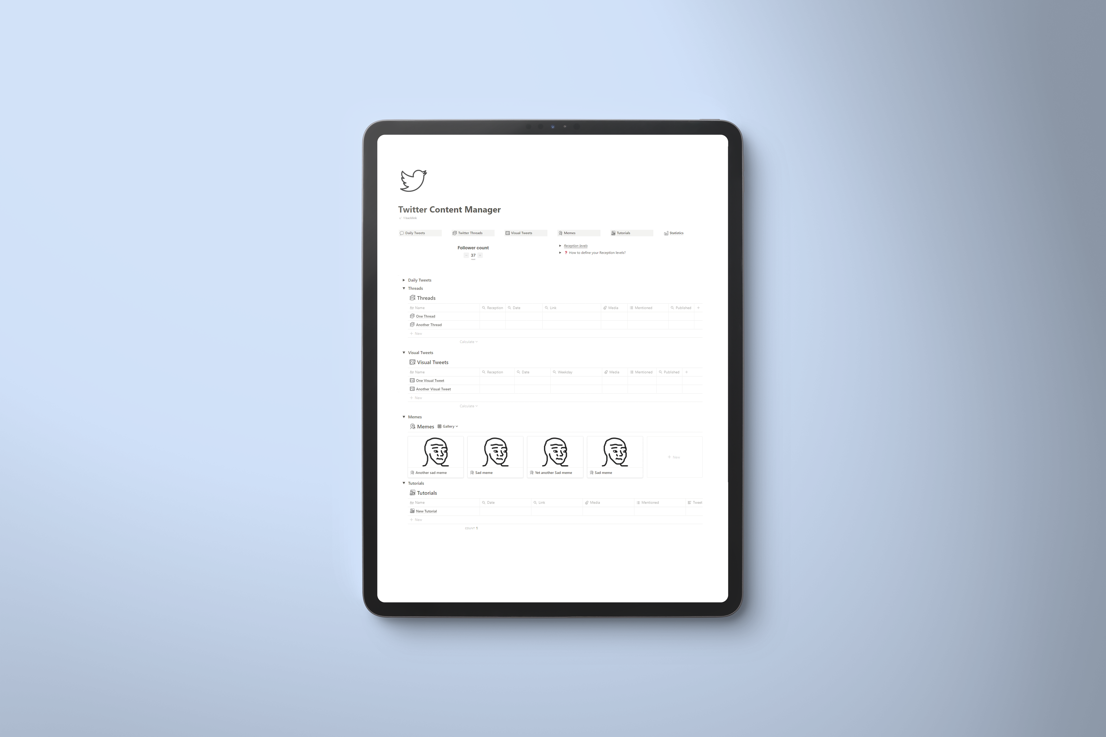 Twitter Content Manager gallery image