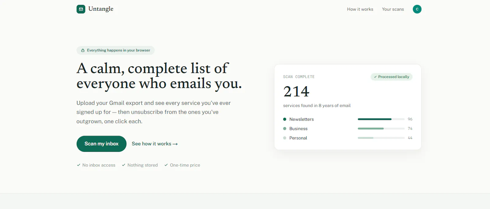 Untangle screenshot 1
