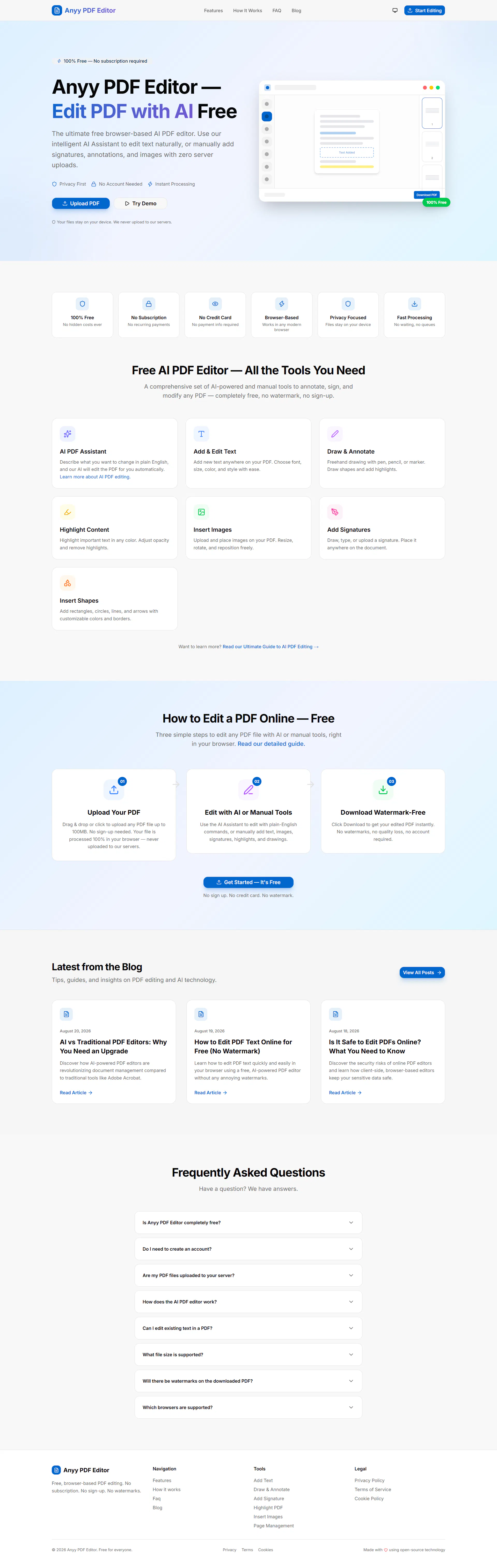 Anyy PDF Editor gallery image