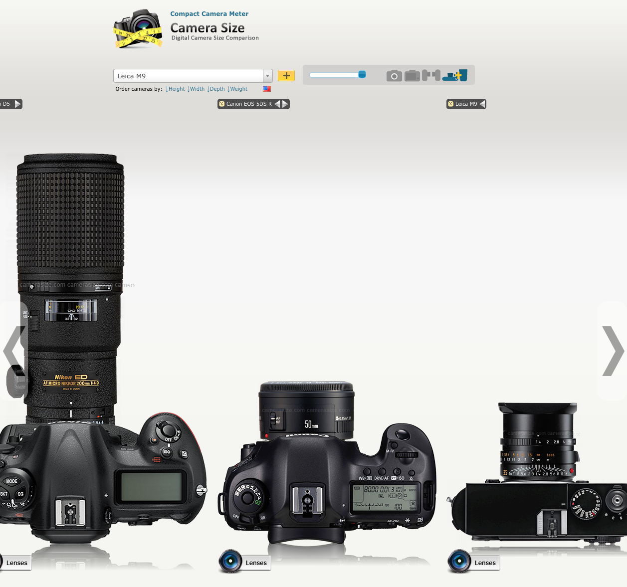 Camera Size gallery image