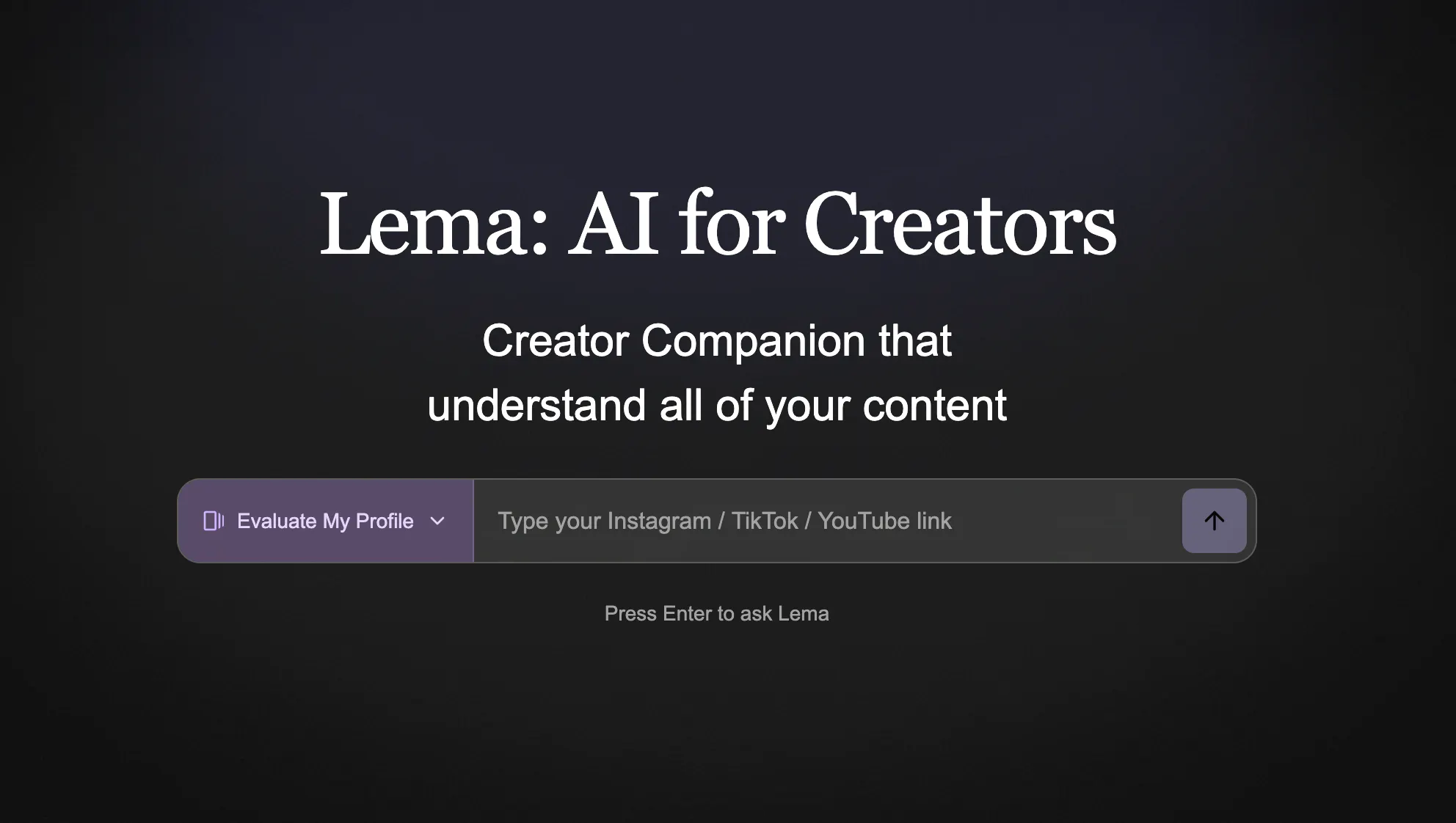 Lema のプロダクトバナー