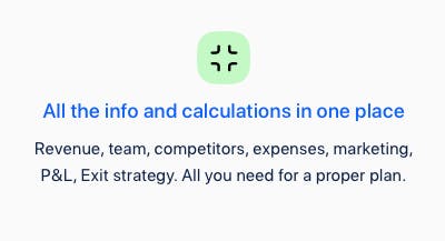 Easy SaaS Business Plan Template gallery image