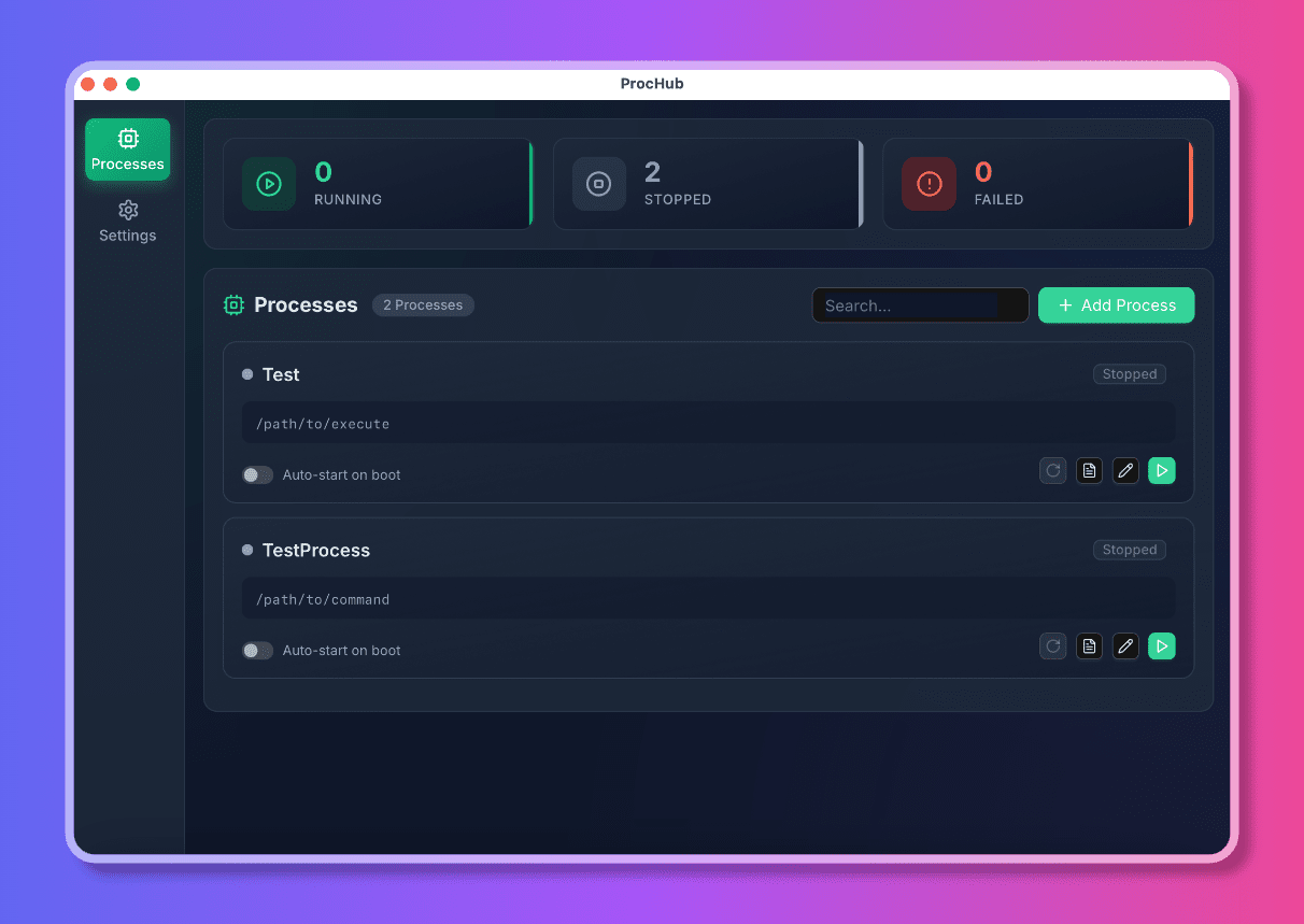 ProcHub - Screenshot 4 showing product features and functionality