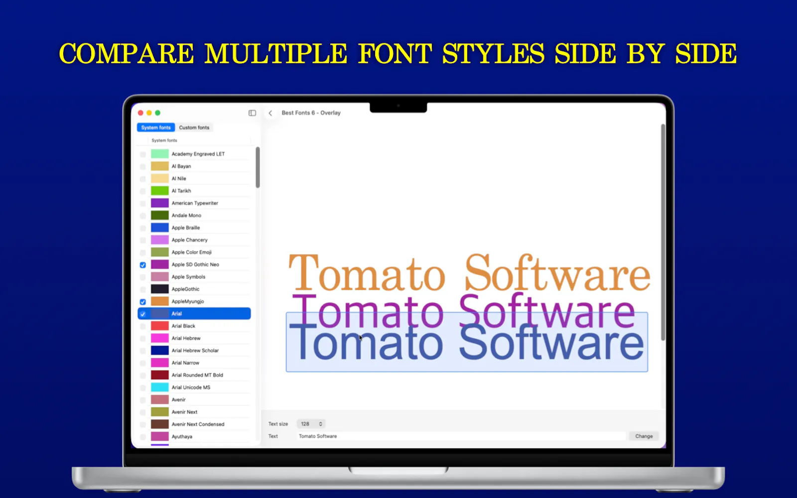 Best Fonts 6 screenshot 5