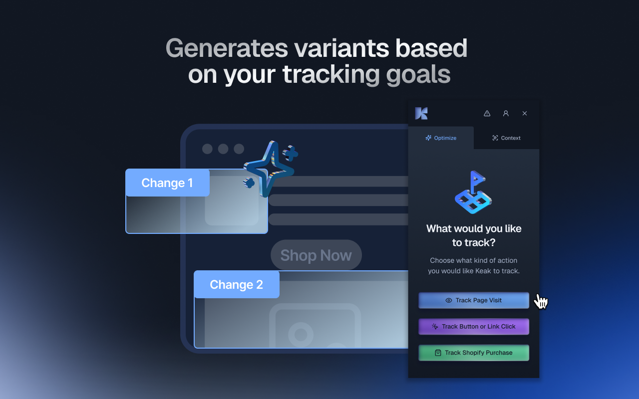 Keak - Main product screenshot demonstrating key features and user interface