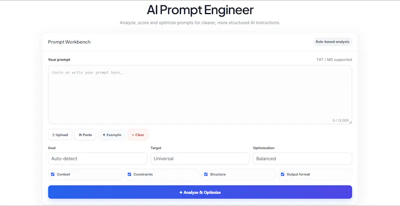 AI Prompt Engineer screenshot 1