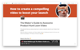 The Guide to Product Hunt Loom Videos media 2