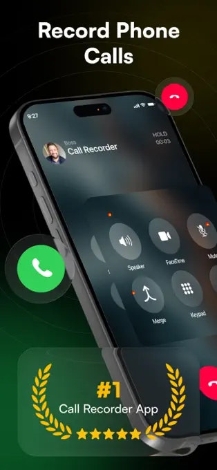 Call Recorder App: ACR - Main product screenshot demonstrating key features and user interface