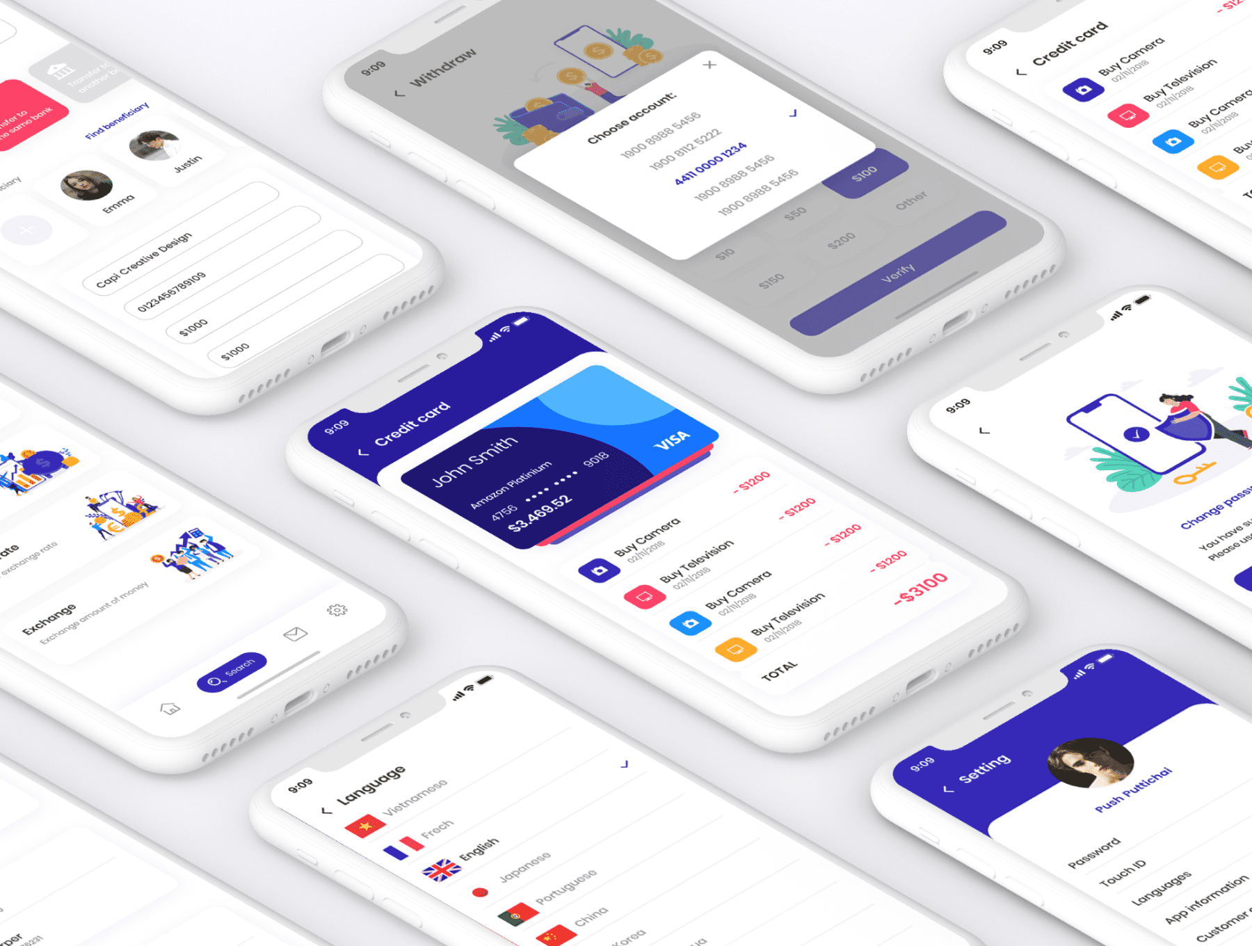 AiriBank - Banking & Finance App UI KIT gallery image
