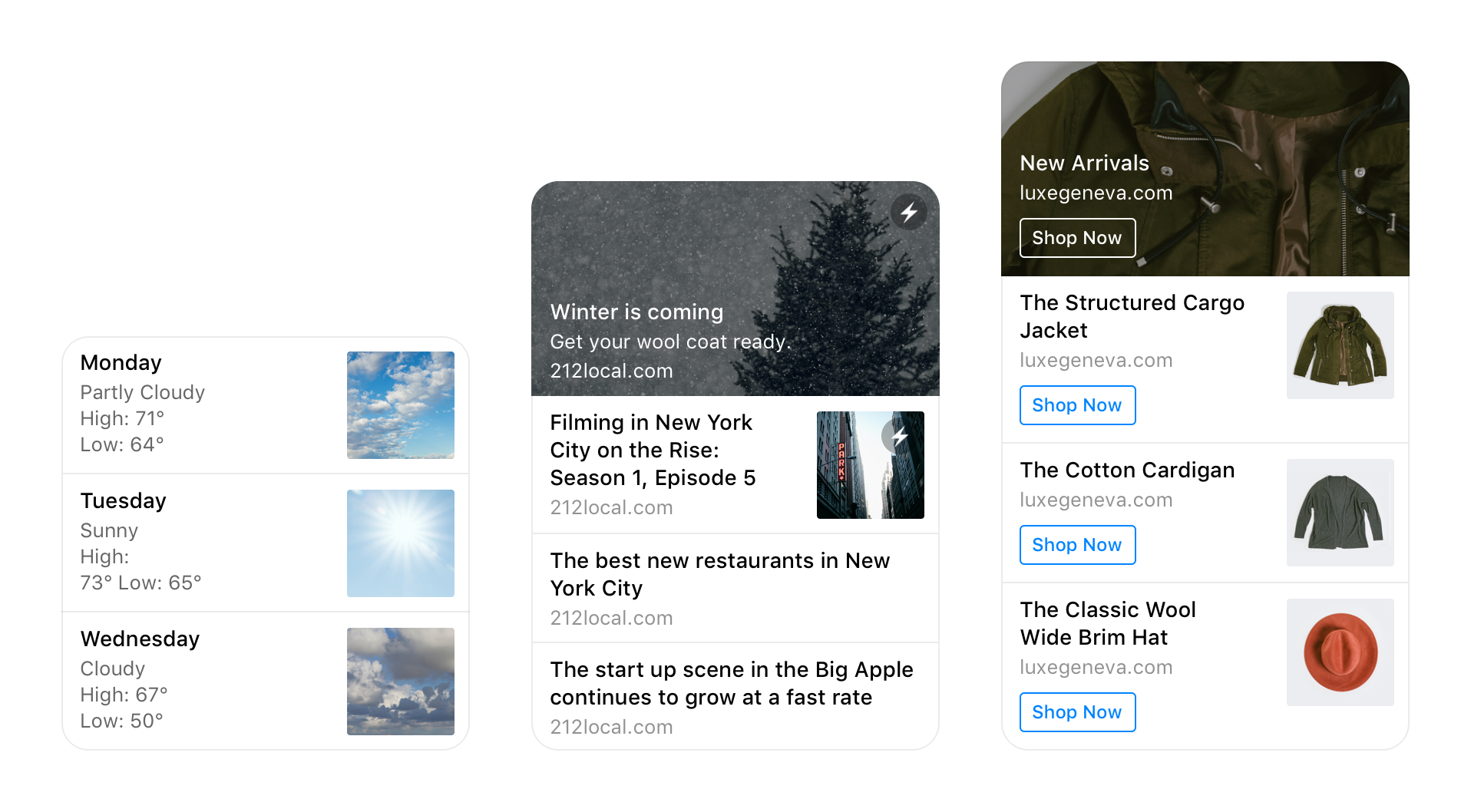 Messenger Platform 1.2 gallery image