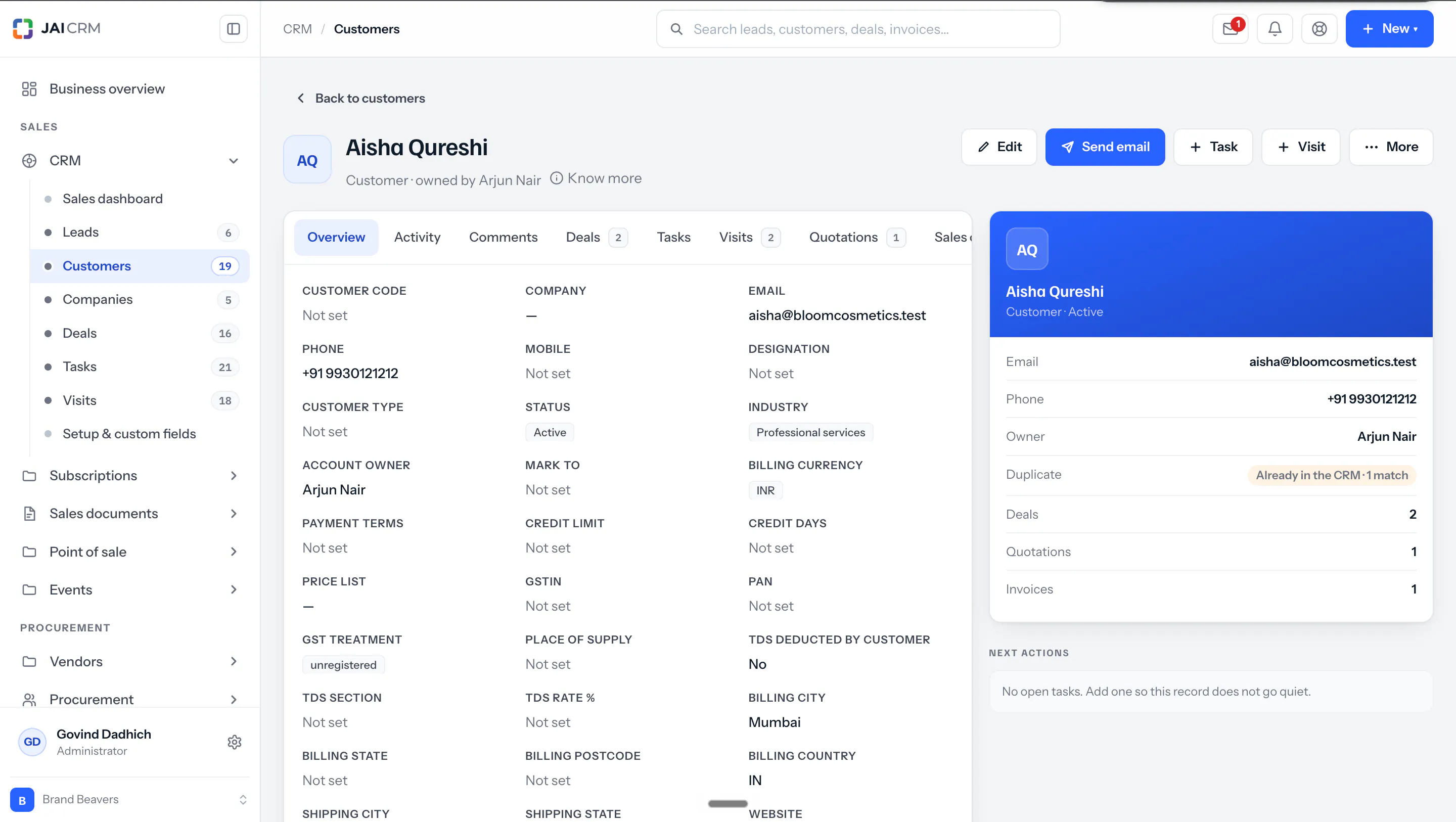 JAI CRM gallery image