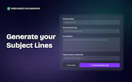 Press Subject Line Generator