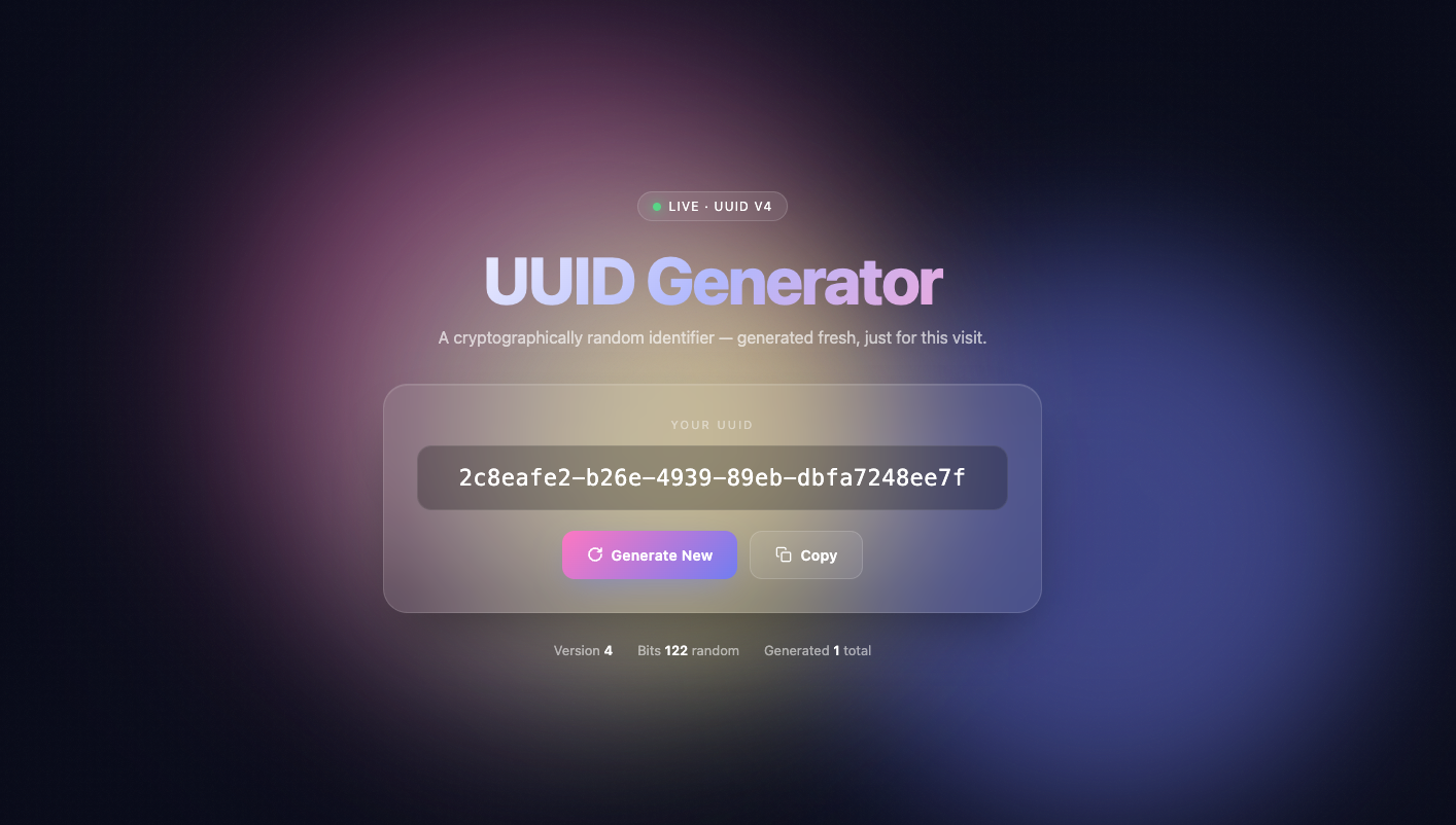 Free UUID Generator Secure UUID  gallery image