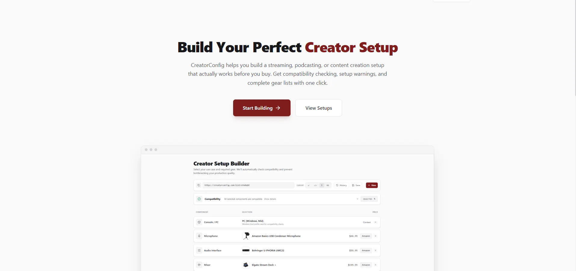 Banner del producto CreatorConfig