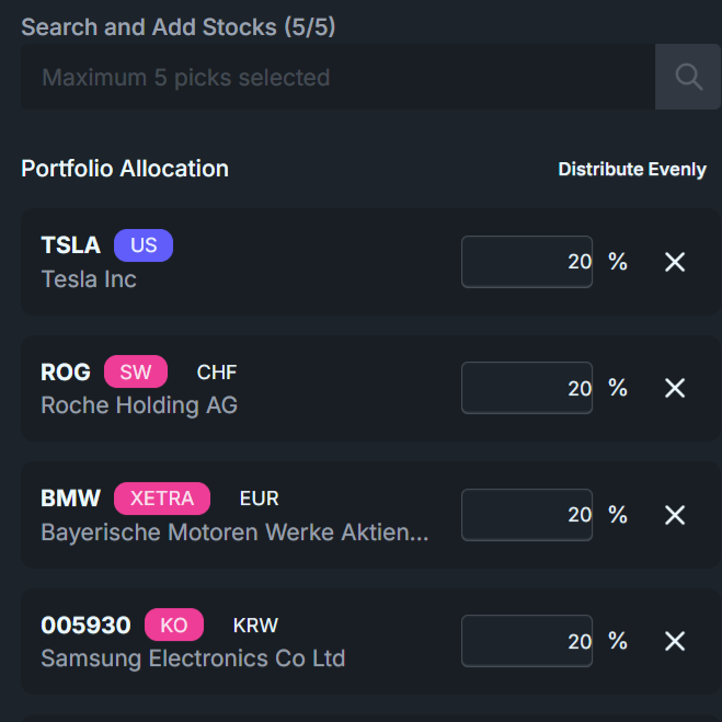InvestorDuel - Screenshot 3 showing product features and functionality