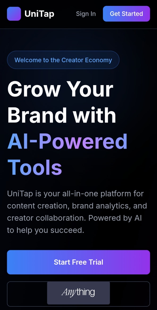 Unitap Personal brand builder  gallery image