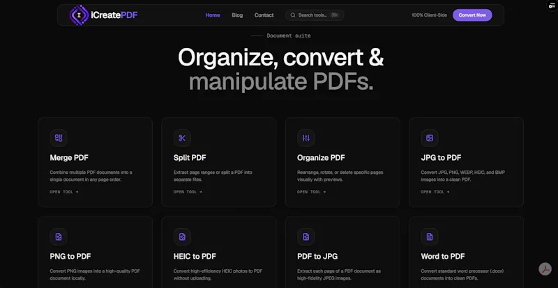 iCreatePDF screenshot 2