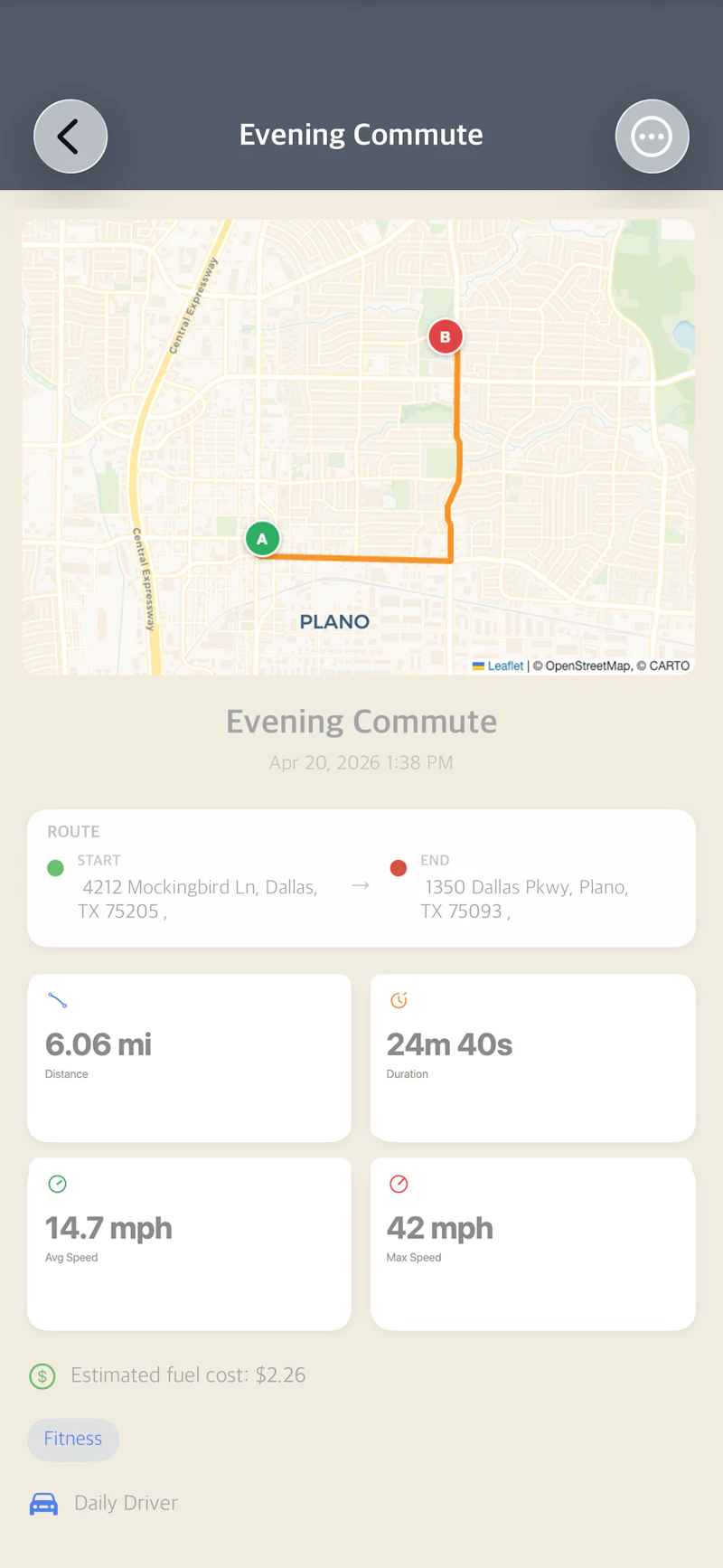 AutoDrive — Automatic Drive Tracking screenshot 5