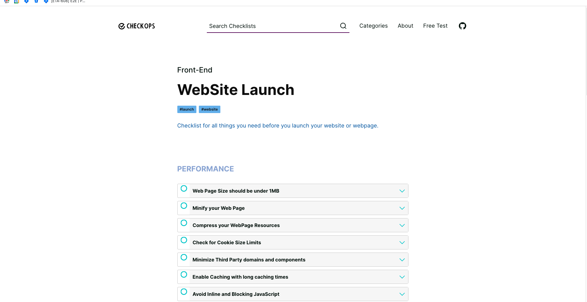 Checkops |Web Sitesi lansman kontrol listesi media 1