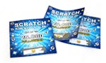 Scratch Tickets to win followers for Instagram or Twitter image