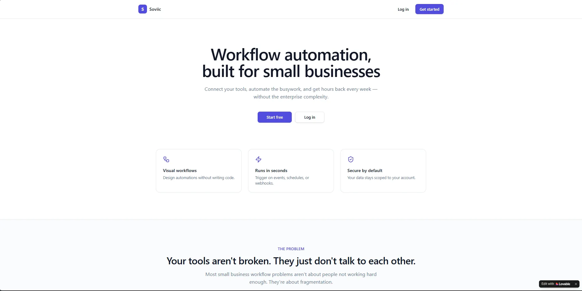 Soviic — Workflow automation for SMBs gallery image