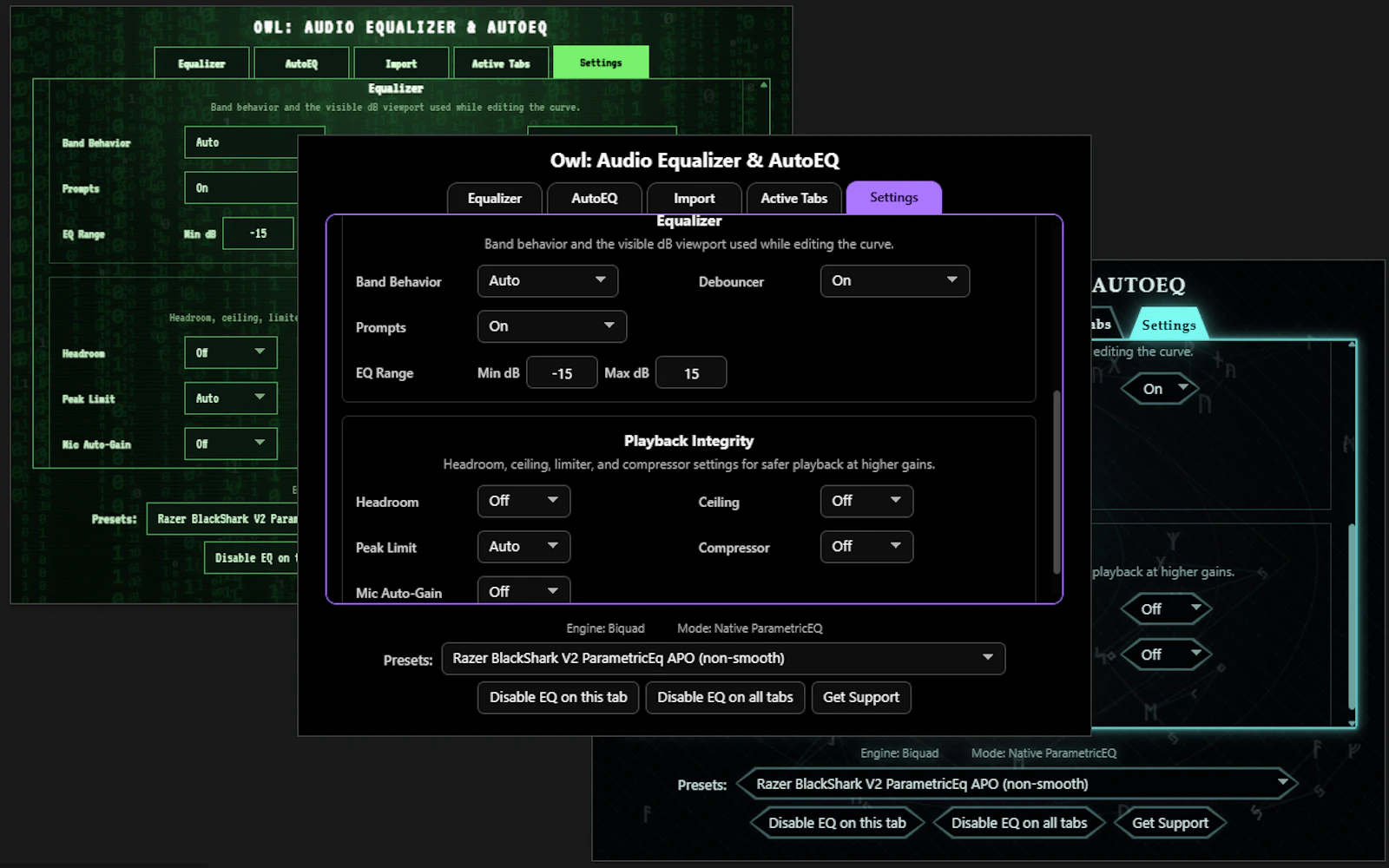 Owl: Chrome Music Equalizer screenshot 7