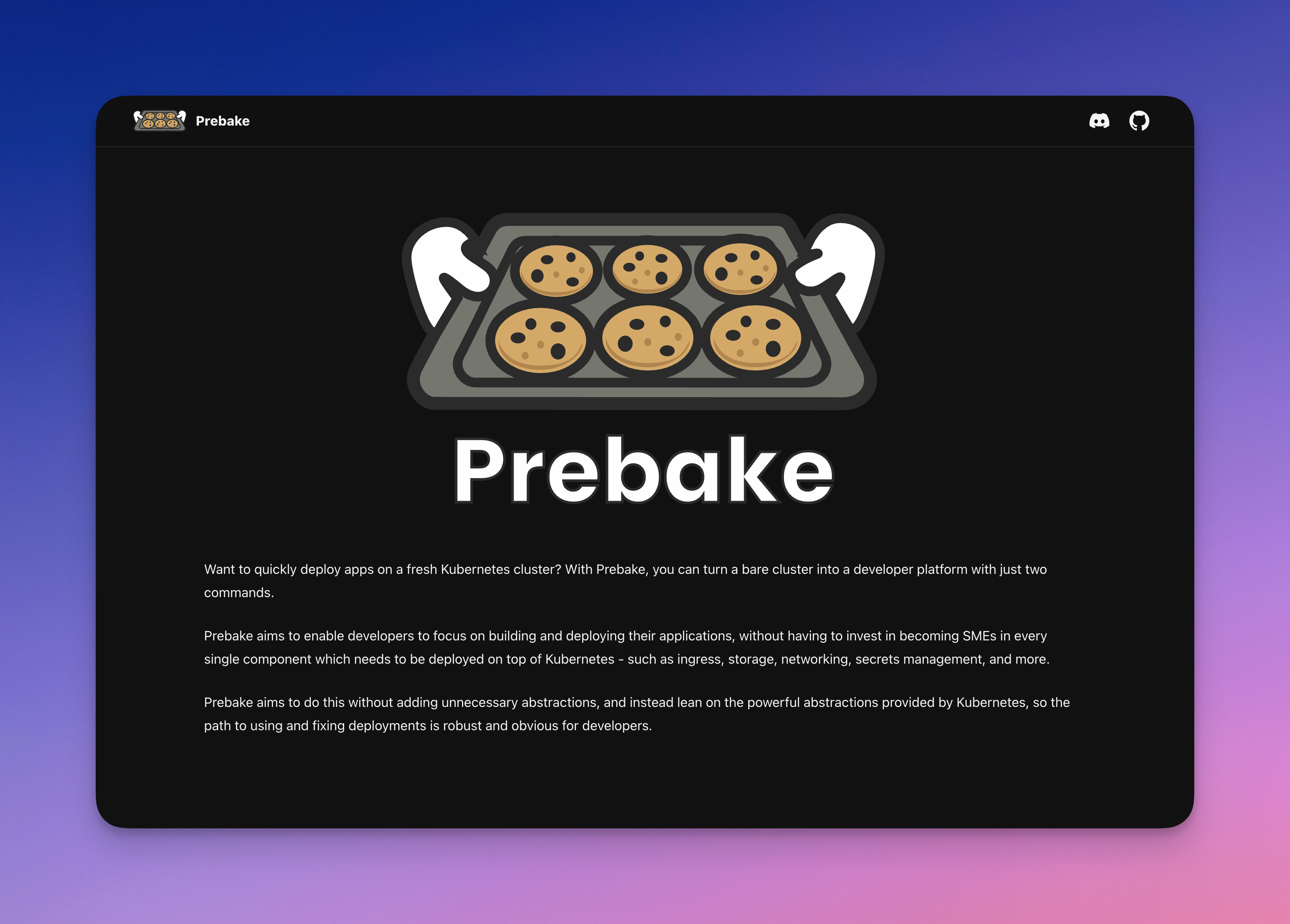 Prebake gallery image