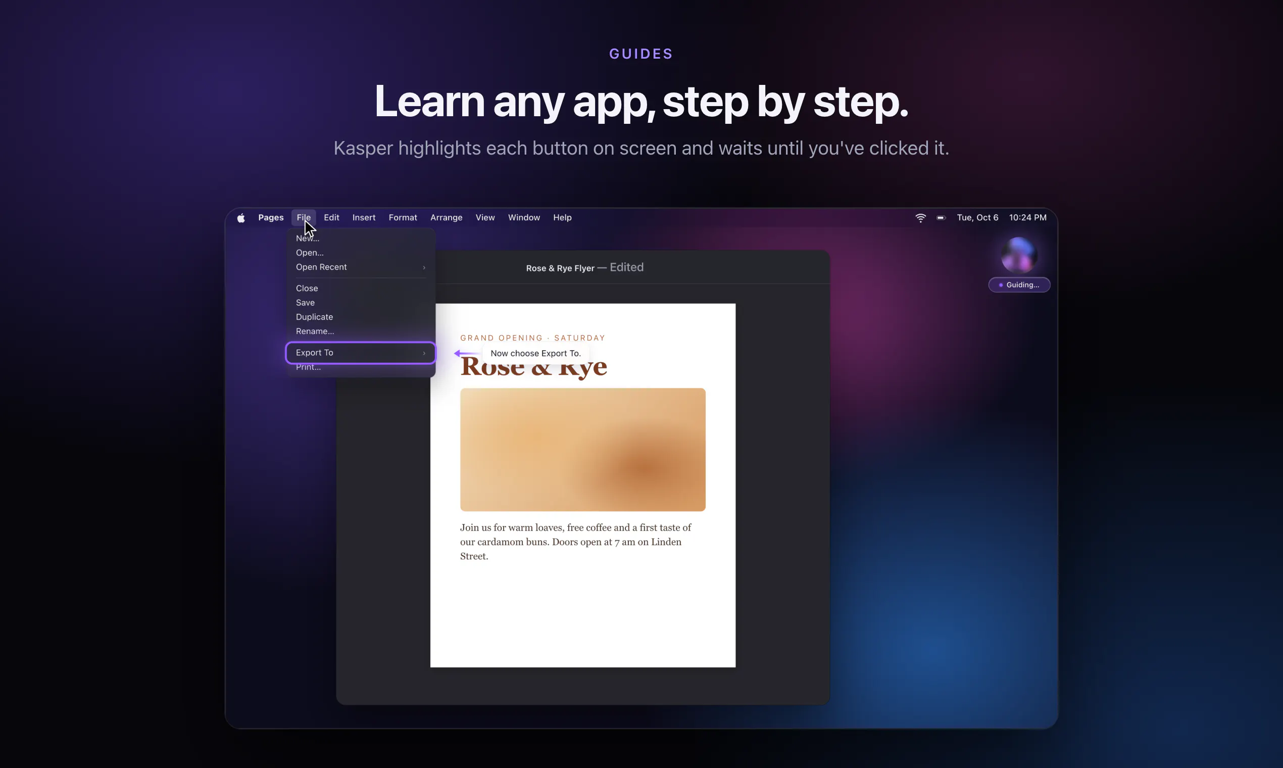 Kasper for Mac gallery image
