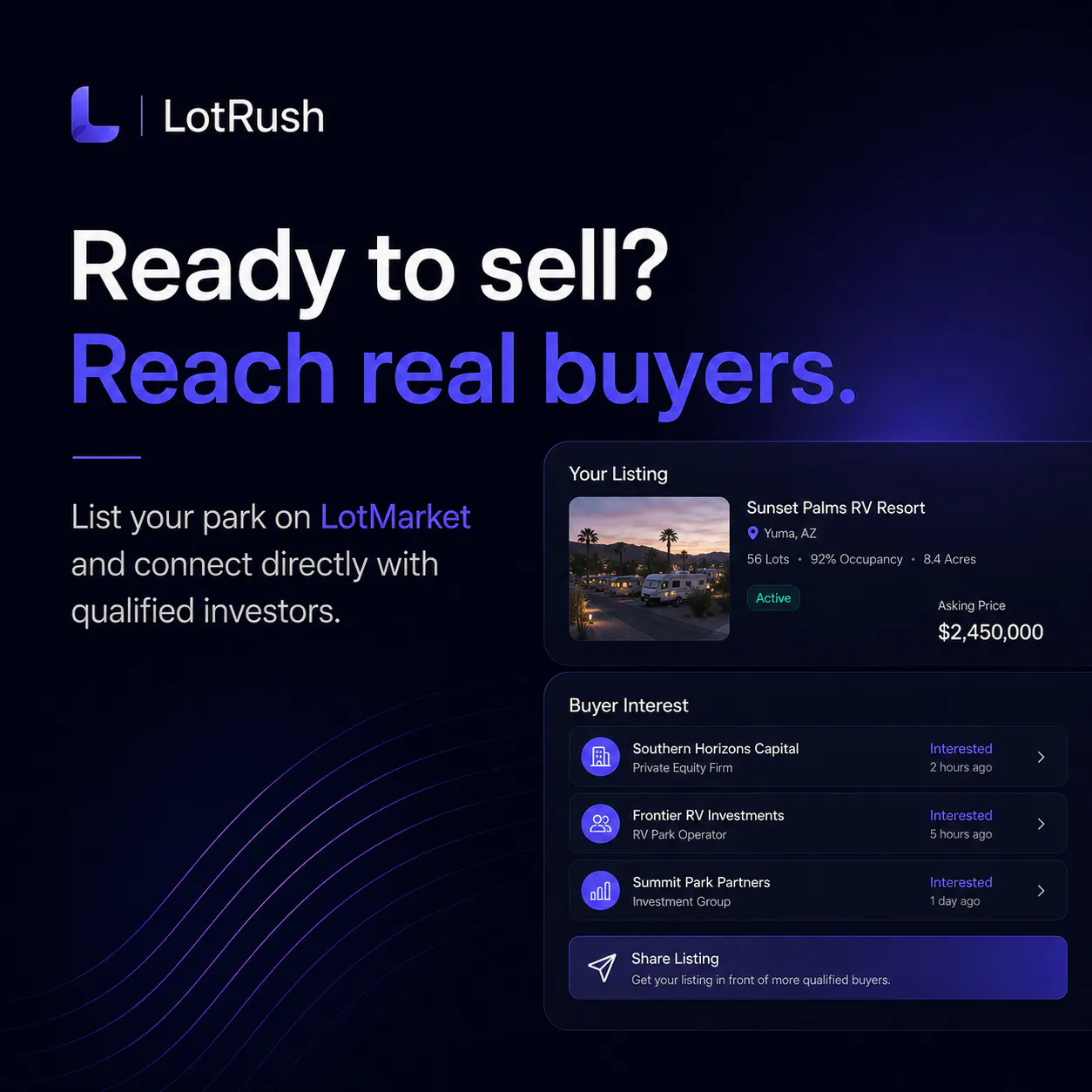 LotRush — RV Park Management Software gallery image