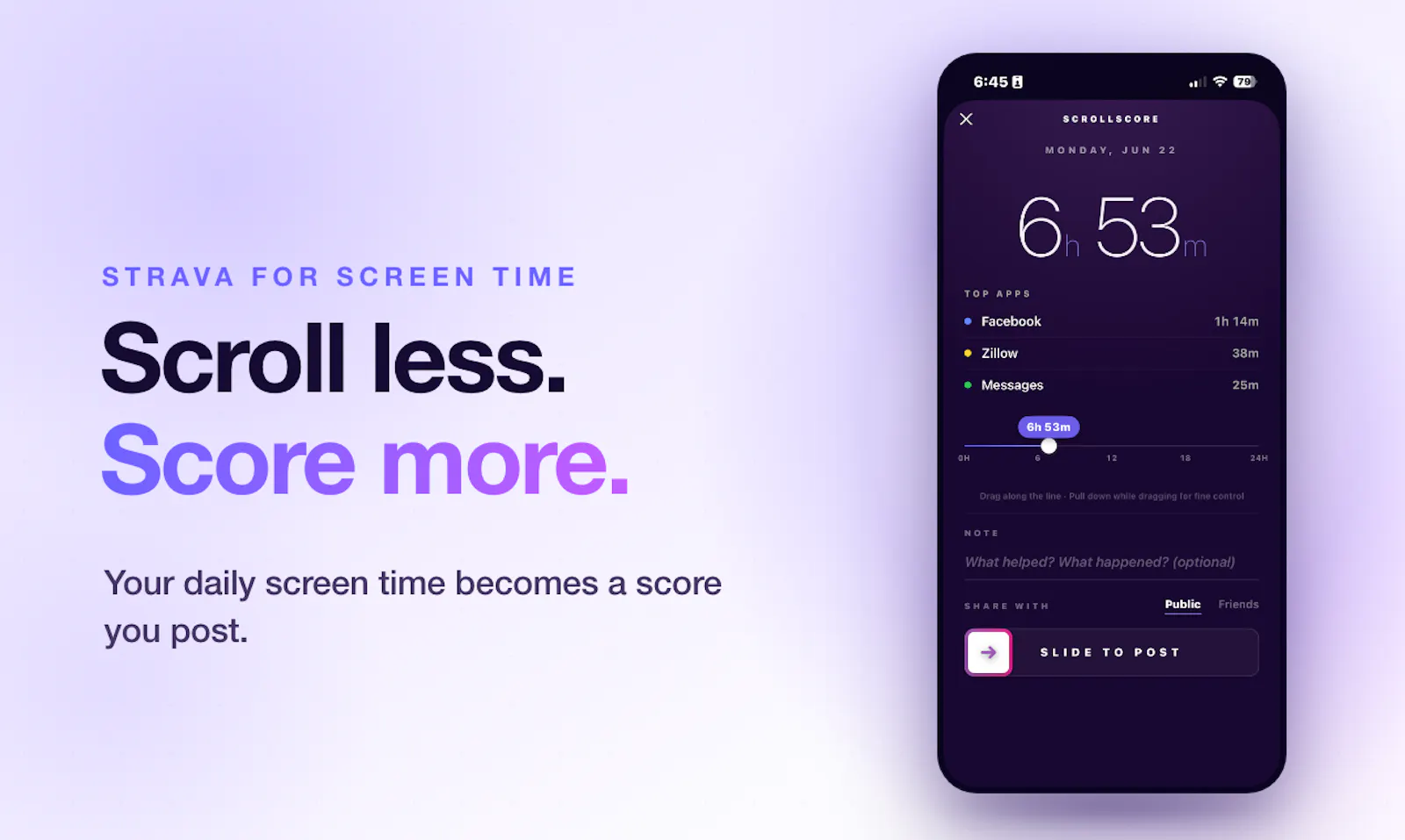 Scrollscore screenshot 2