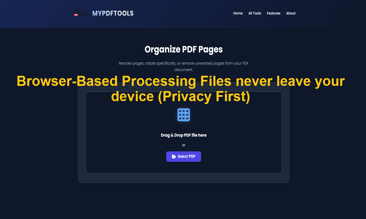 MYPDFTOOLS - Screenshot 3 showing product features and functionality