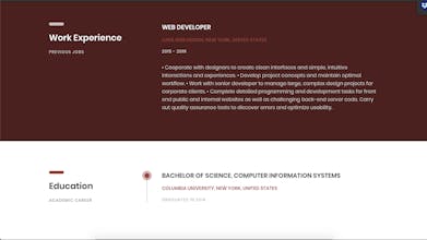 Wresume gallery image